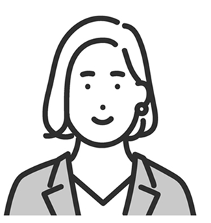 スーツを着た女性のイラスト