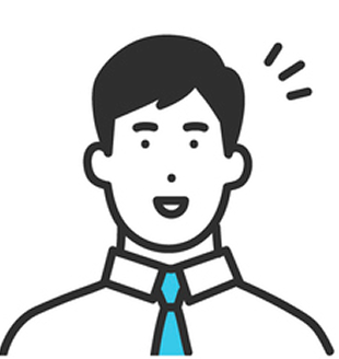 若い男性のイラスト